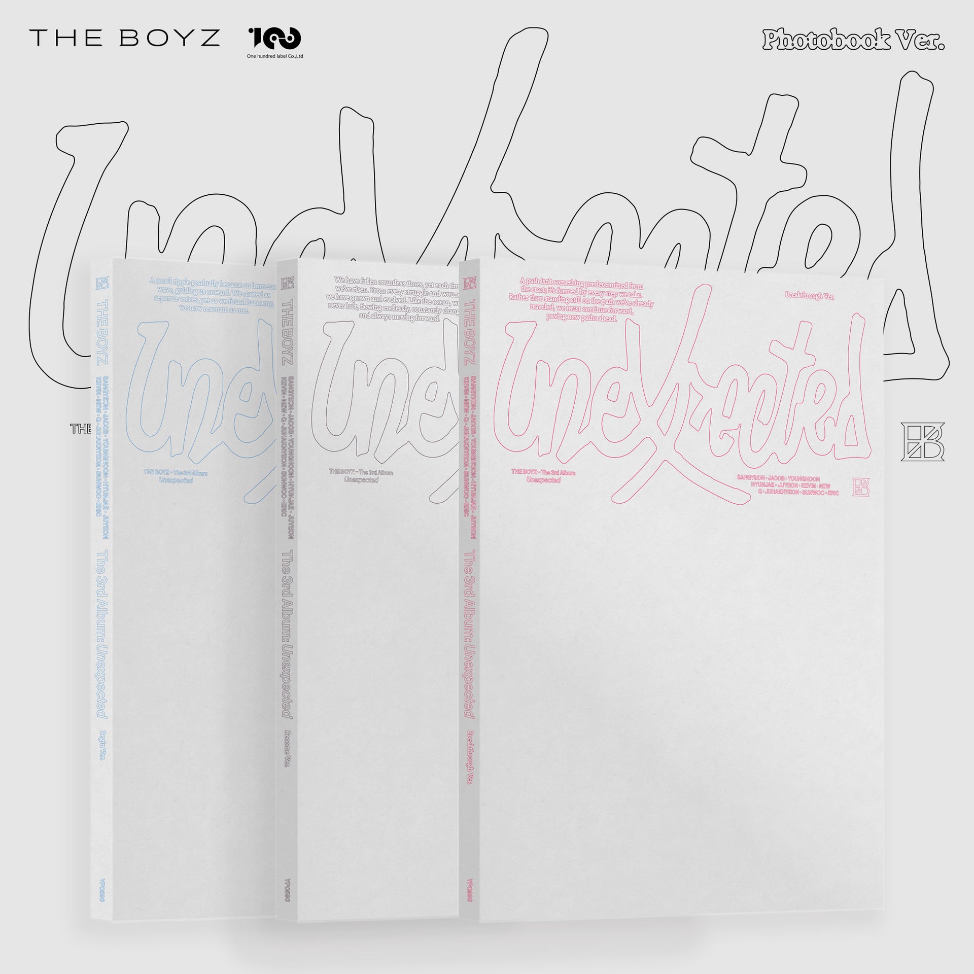 [Signed] THE BOYZ - Unexpected