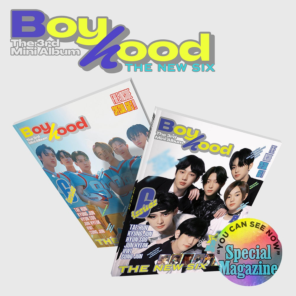 TNX THE NEW SIX 3rd Album サイン入り アルバム 非売品 Signed] THE NEW SIX (TNX) - 3rd MINI ALBUM : BOYHOOD – hello82.shop