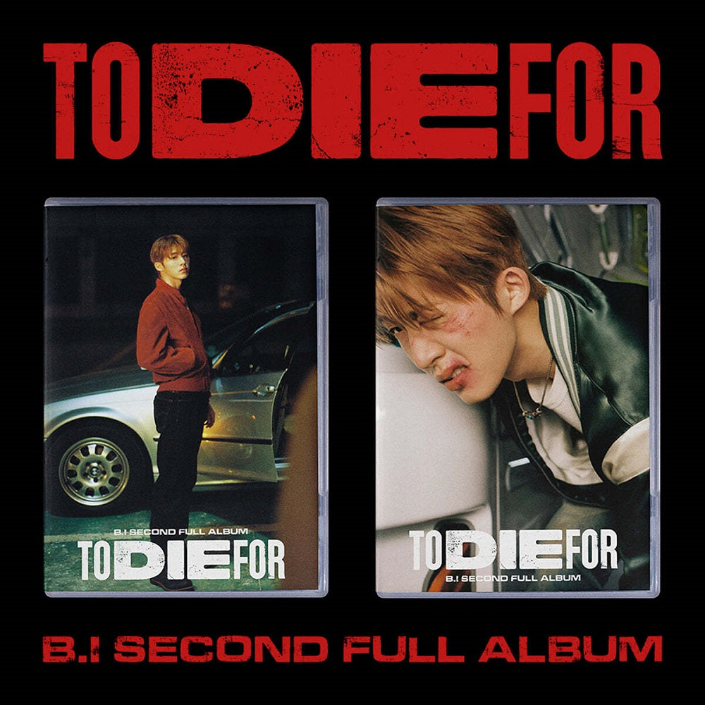 B.I - To Die For SIGNED 2nd Full Album w/ selling Random Photocard 2