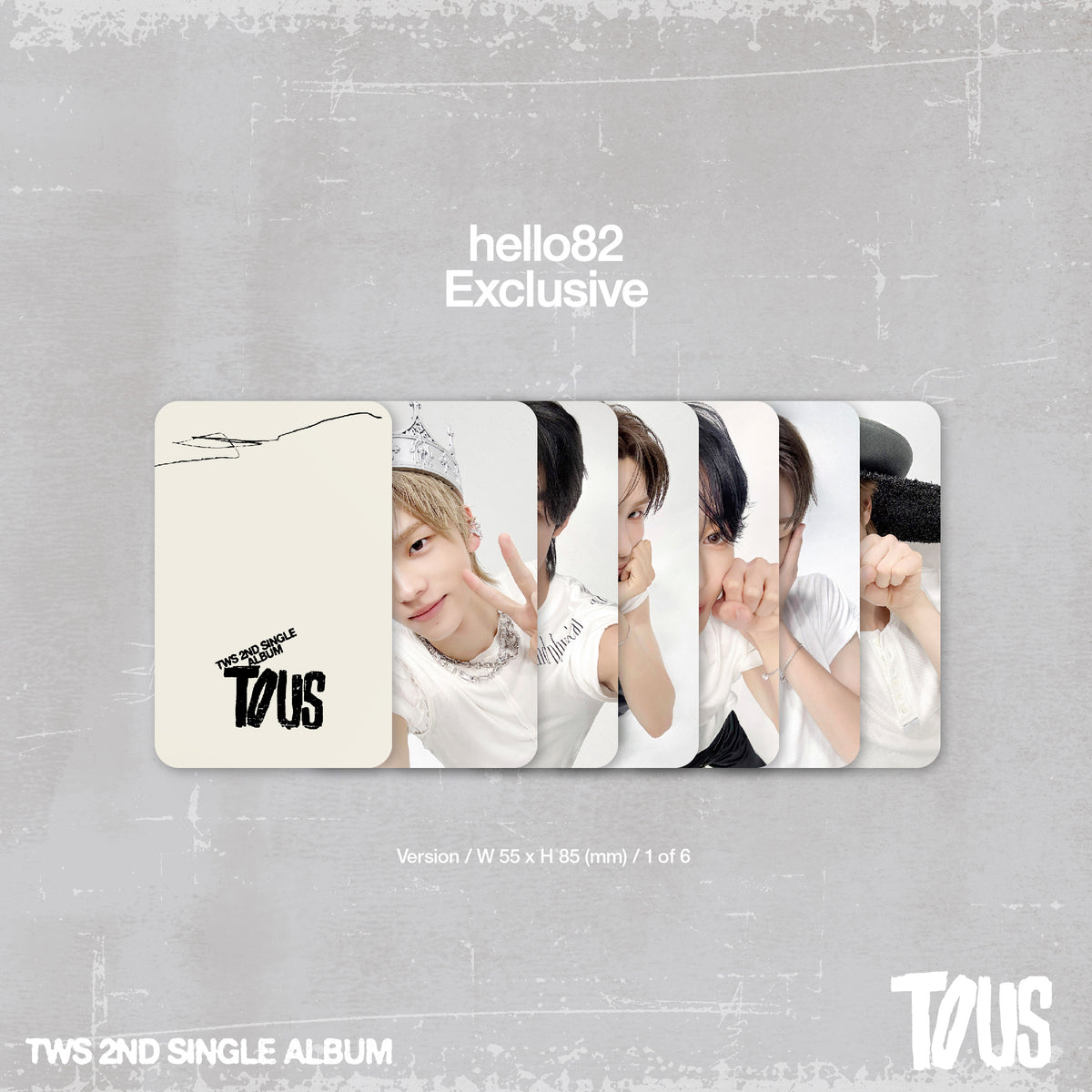 TWS - TWS 2nd Single Album <TO US> hello82 Exclusive Photocard