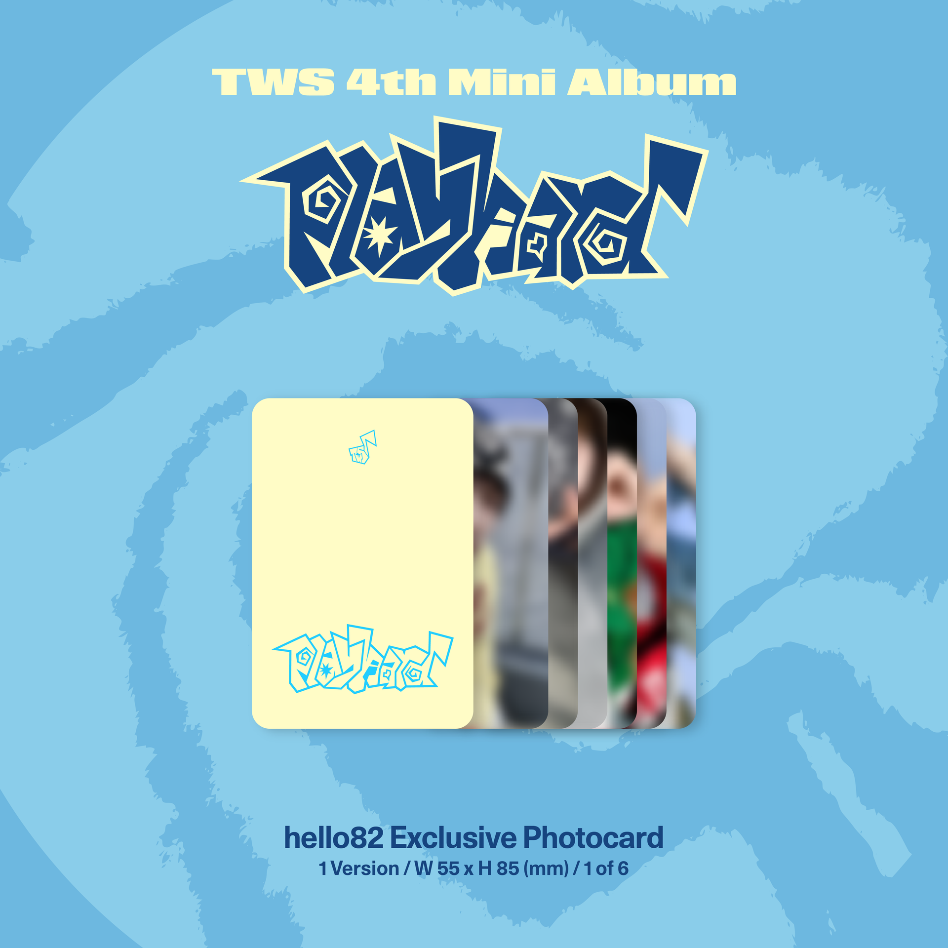 TWS - 4th Mini Album ‘play hard’ (hello82 Exclusive)