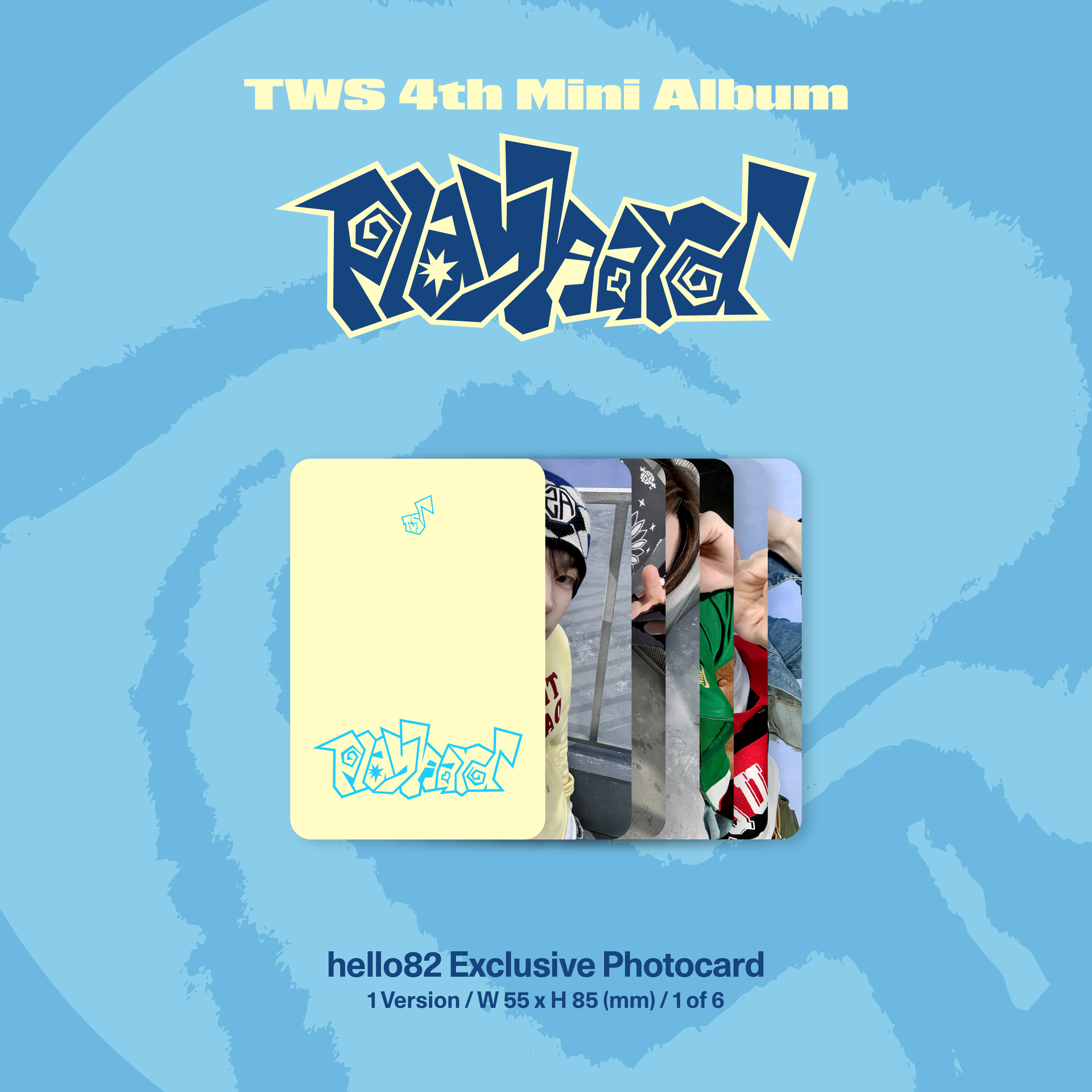 TWS - 4th Mini Album ‘play hard’ (hello82 Exclusive)