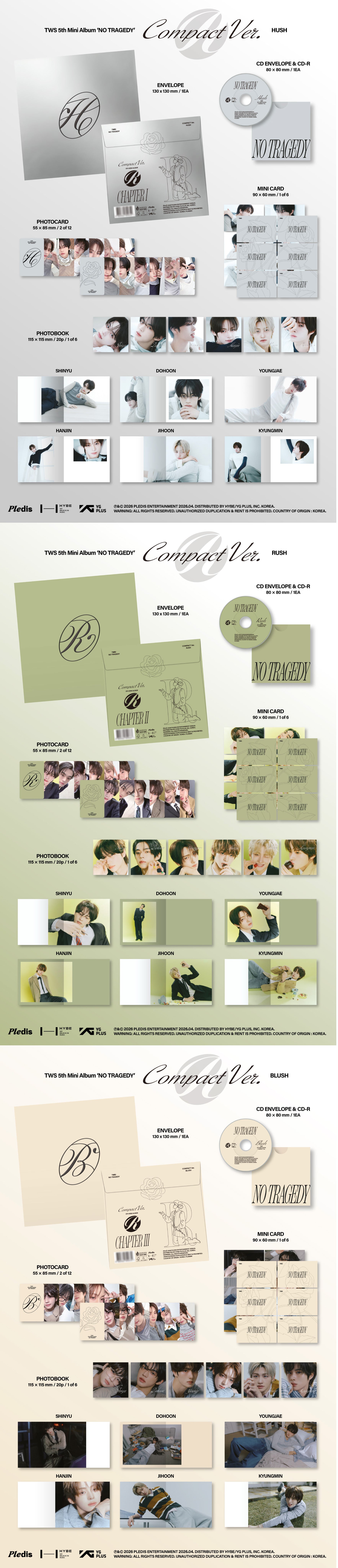 TWS - NO TRAGEDY (Compact) – hello82.shop