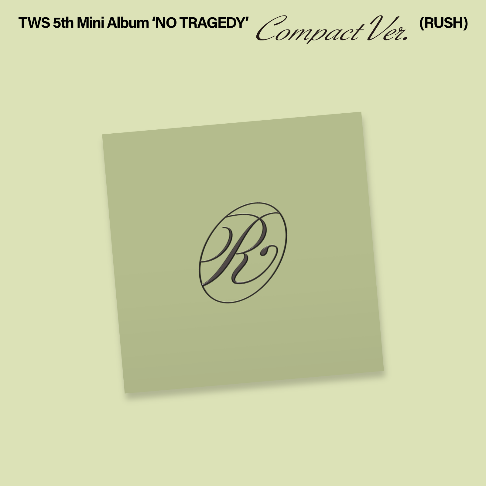 TWS 5th Mini Album 'NO TRAGEDY' Compact Ver. (RUSH) in Green