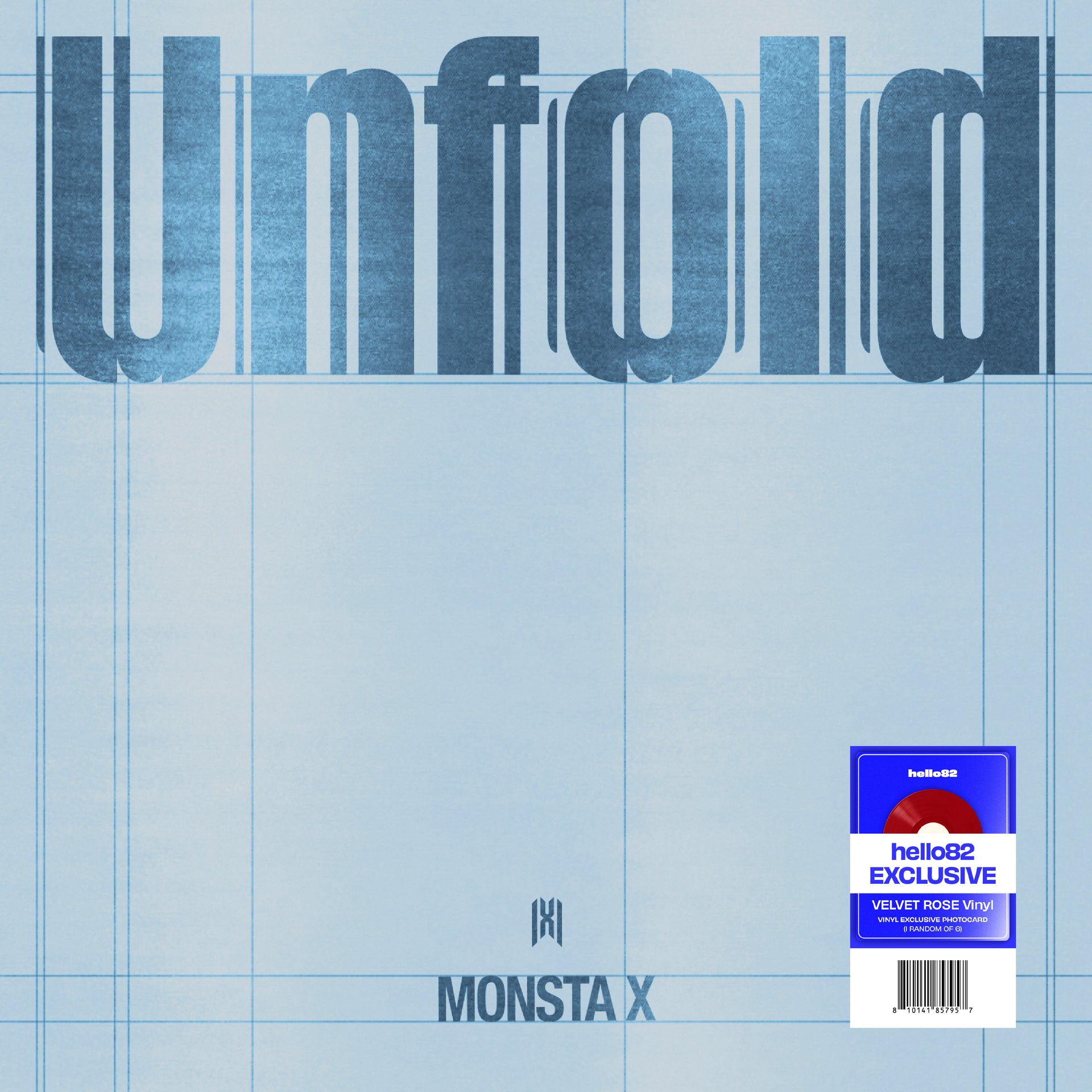 MONSTA X - Unfold (Vinyl) - hello82 Exclusive
