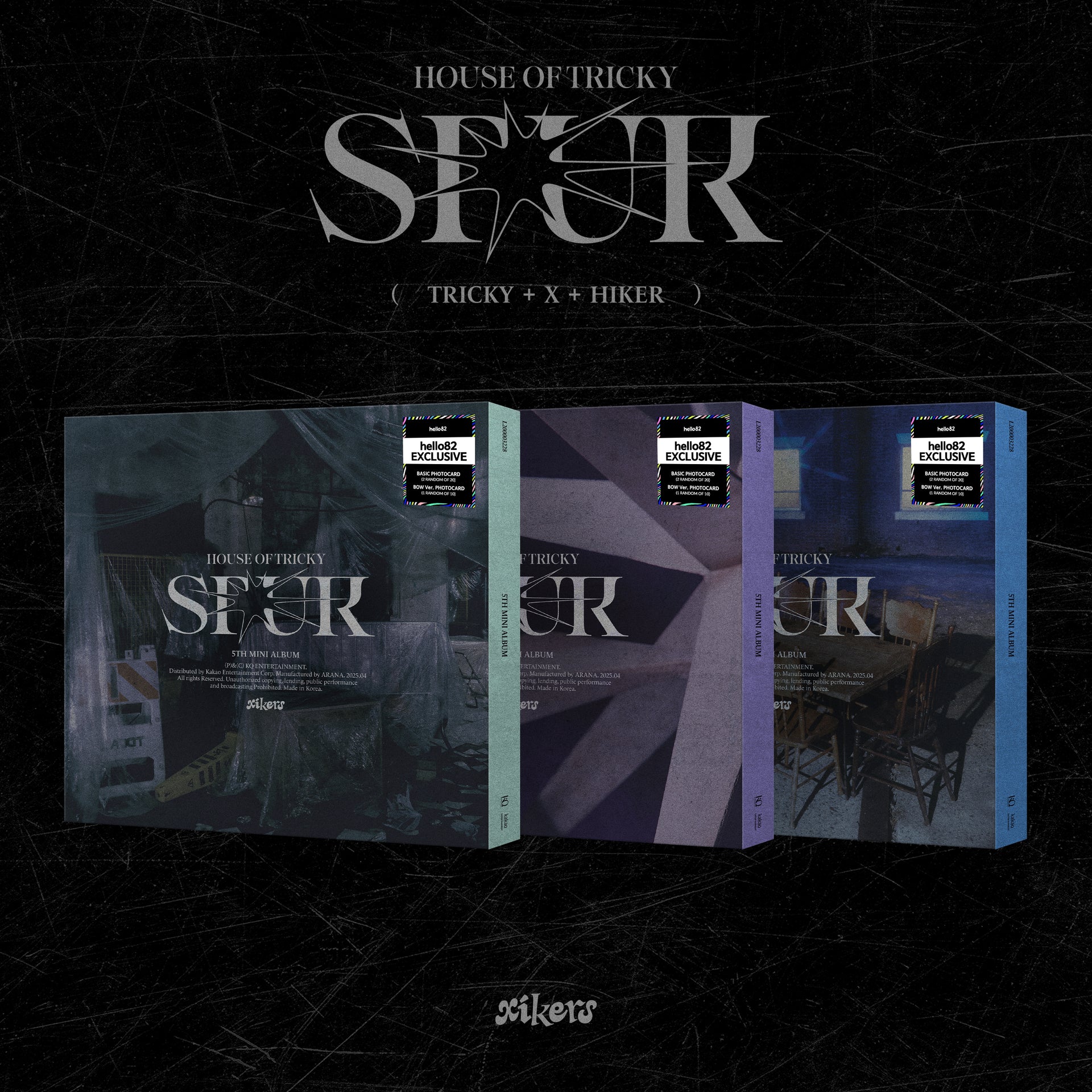 xikers - HOUSE OF TRICKY : SPUR - hello82 Exclusive