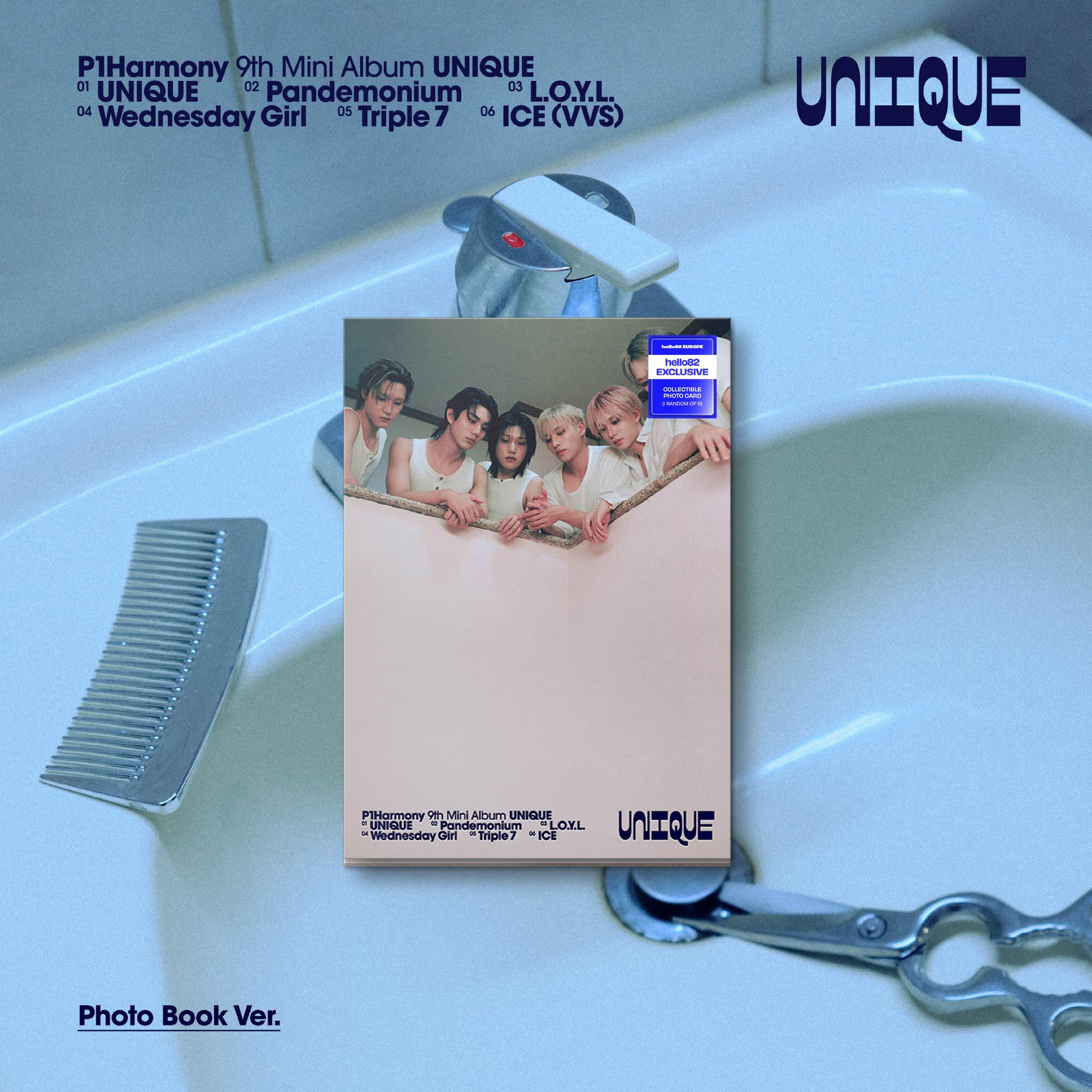 P1Harmony - UNIQUE - Europe hello82 Exclusive