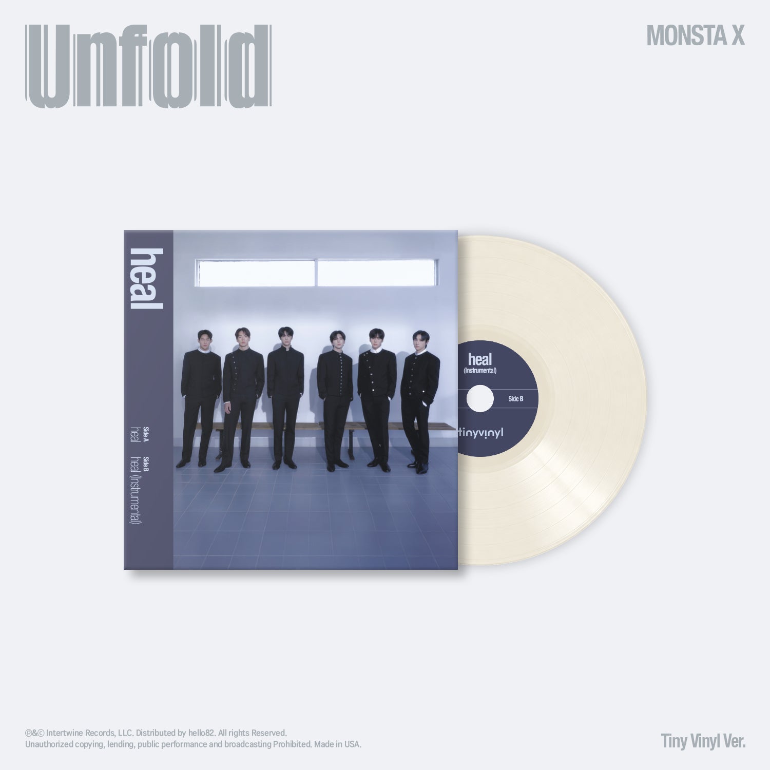 MONSTA X - heal (Tiny Vinyl)