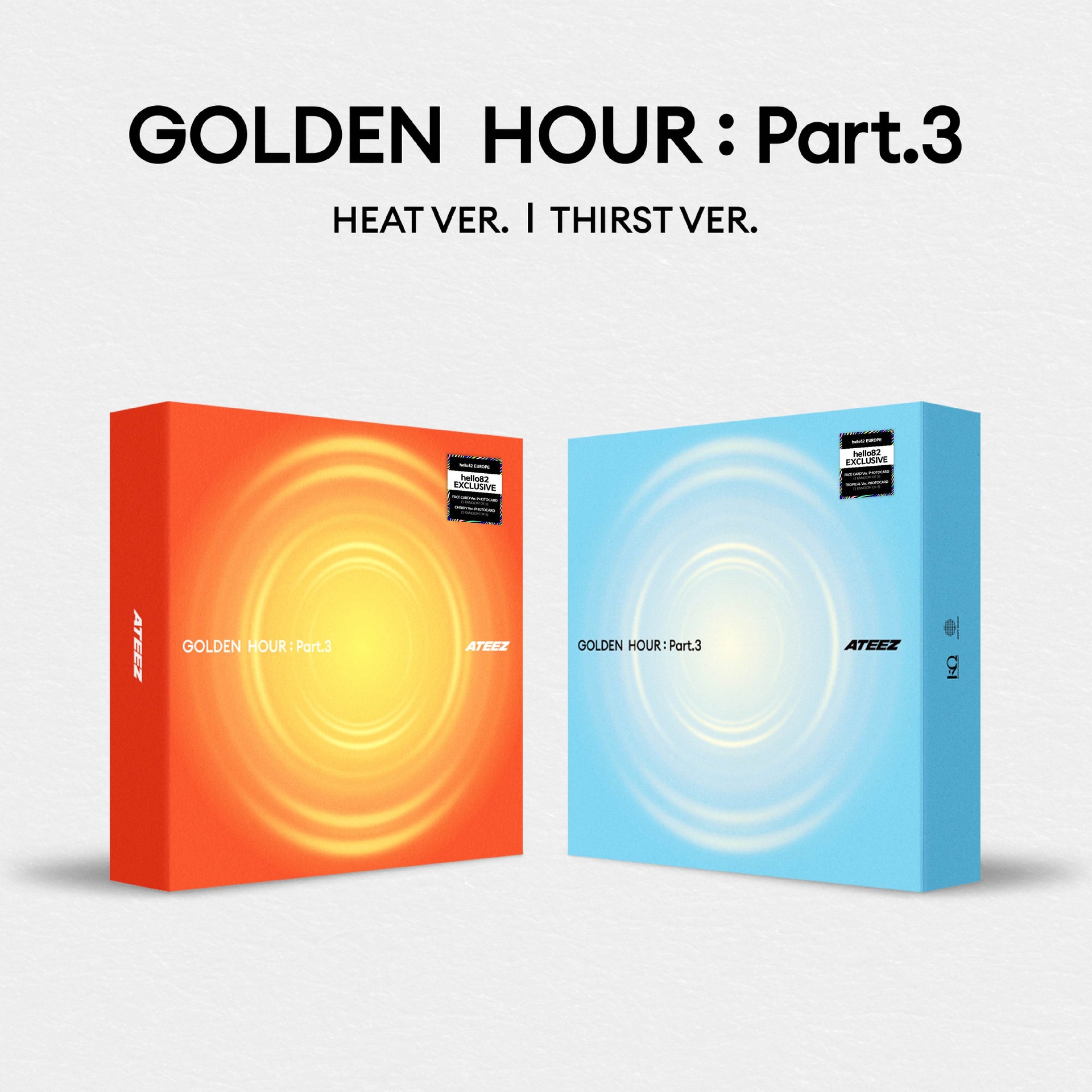 ATEEZ - GOLDEN HOUR : Part.3 - Europe hello82 Exclusive