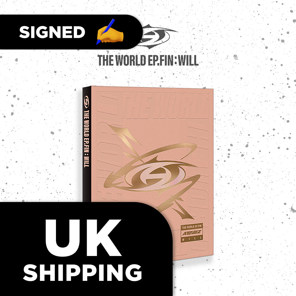 UK SHIPPING] [Signed] ATEEZ - THE WORLD EP.FIN : WILL