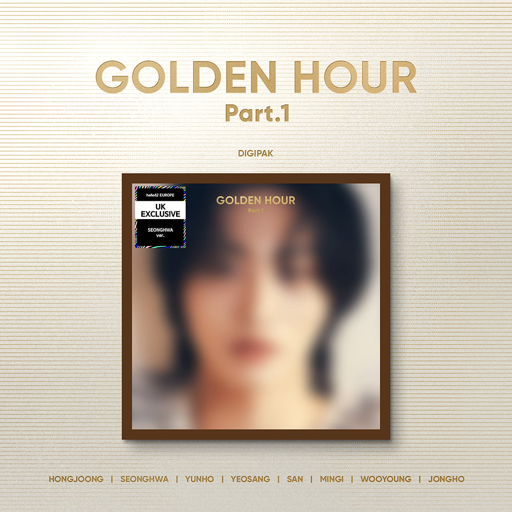 ATEEZ - GOLDEN HOUR : Part.1 - UK Exclusive (Digipak) – hello82.shop