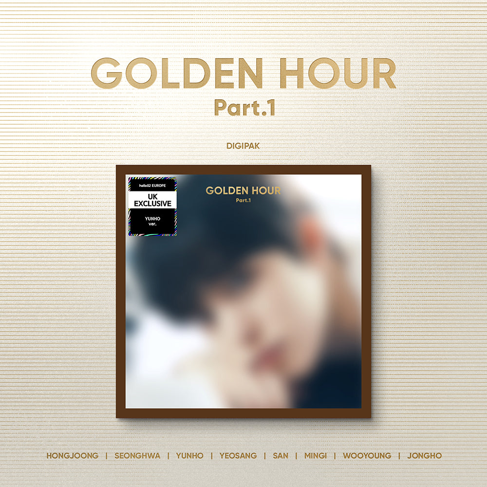 ATEEZ - GOLDEN HOUR : Part.1 - UK Exclusive (Digipak) – hello82.shop