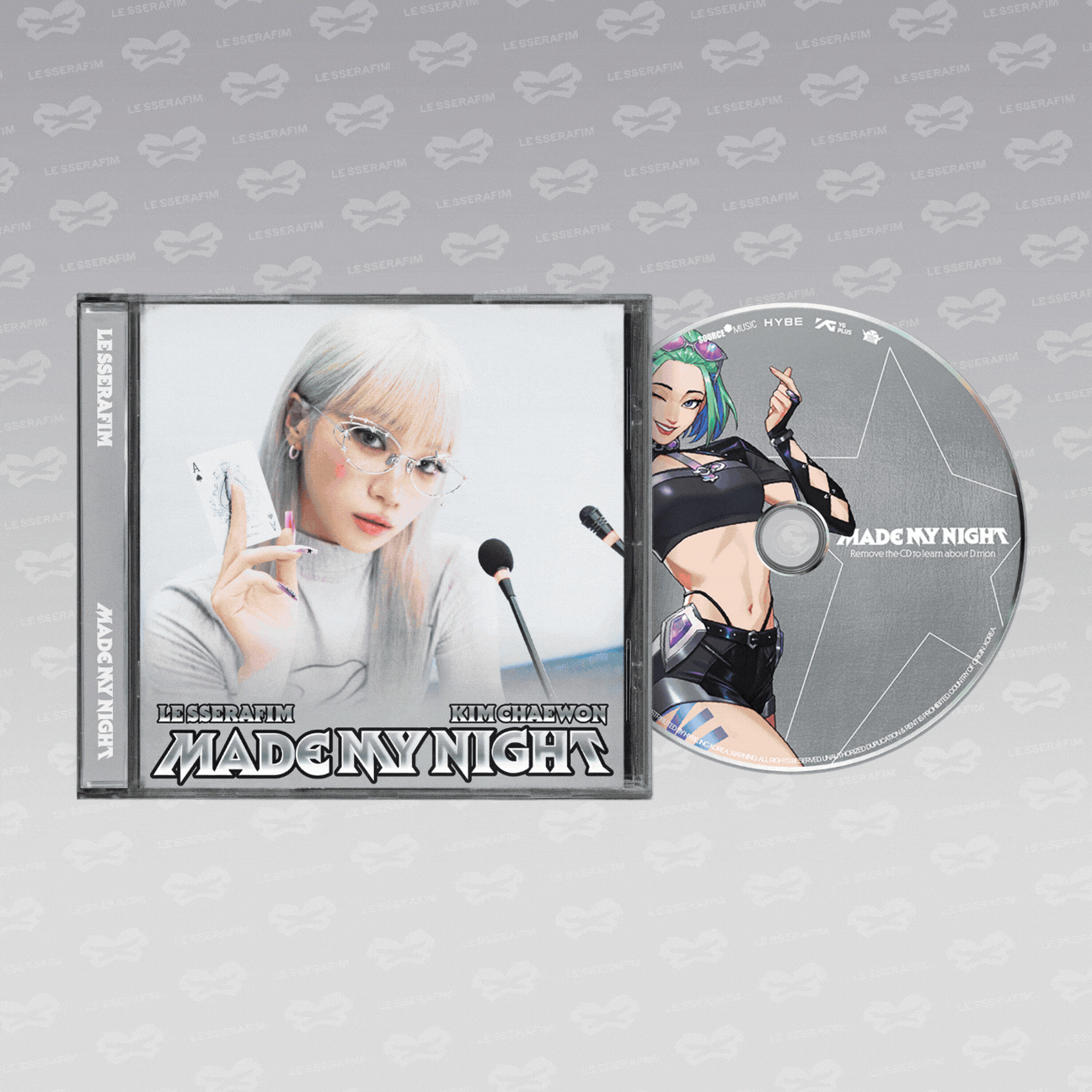 LE SSERAFIM - 2nd Single Album 'Made My Night' Single CD