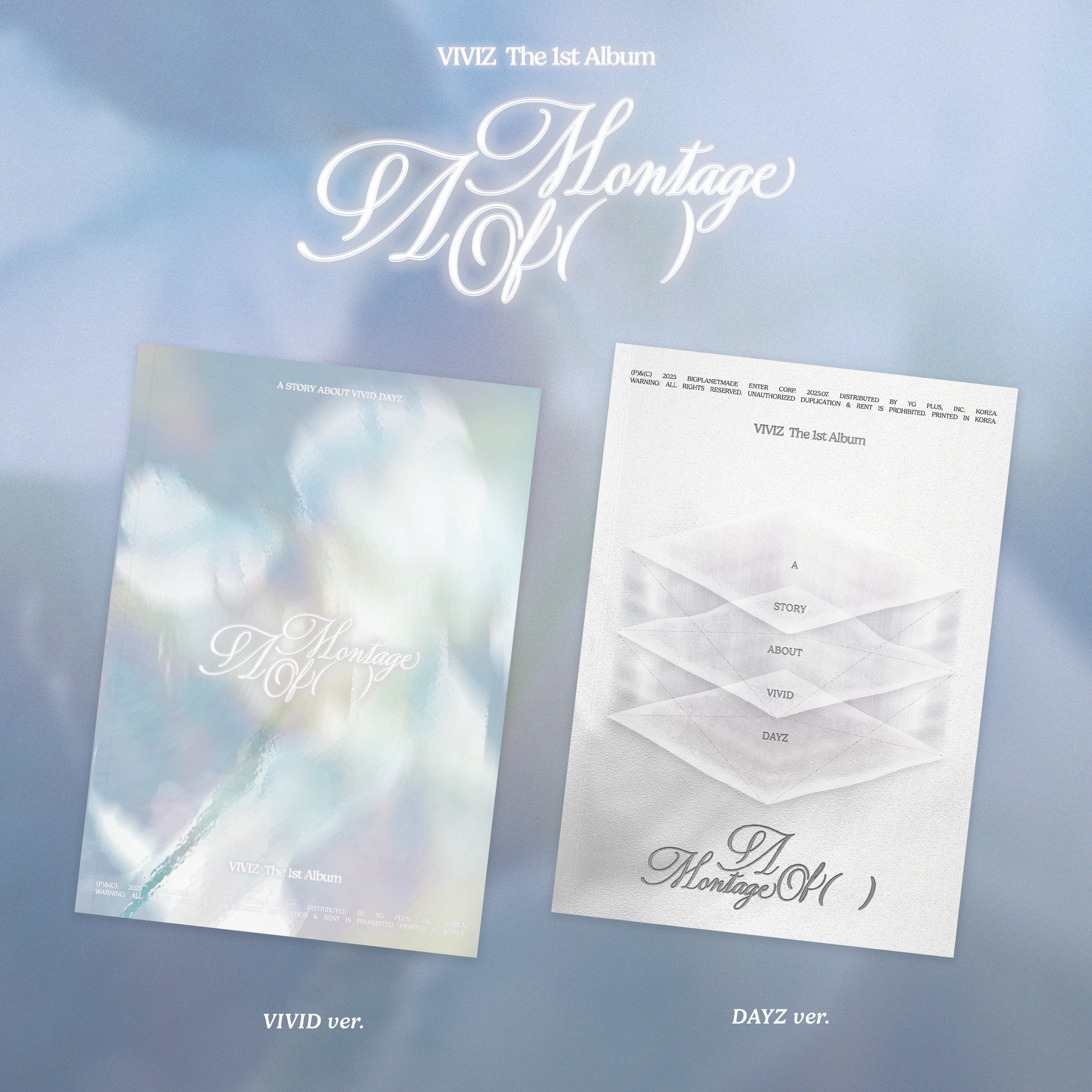 [Signed] VIVIZ - The 1st Album : A Montage of ( ) (Random)