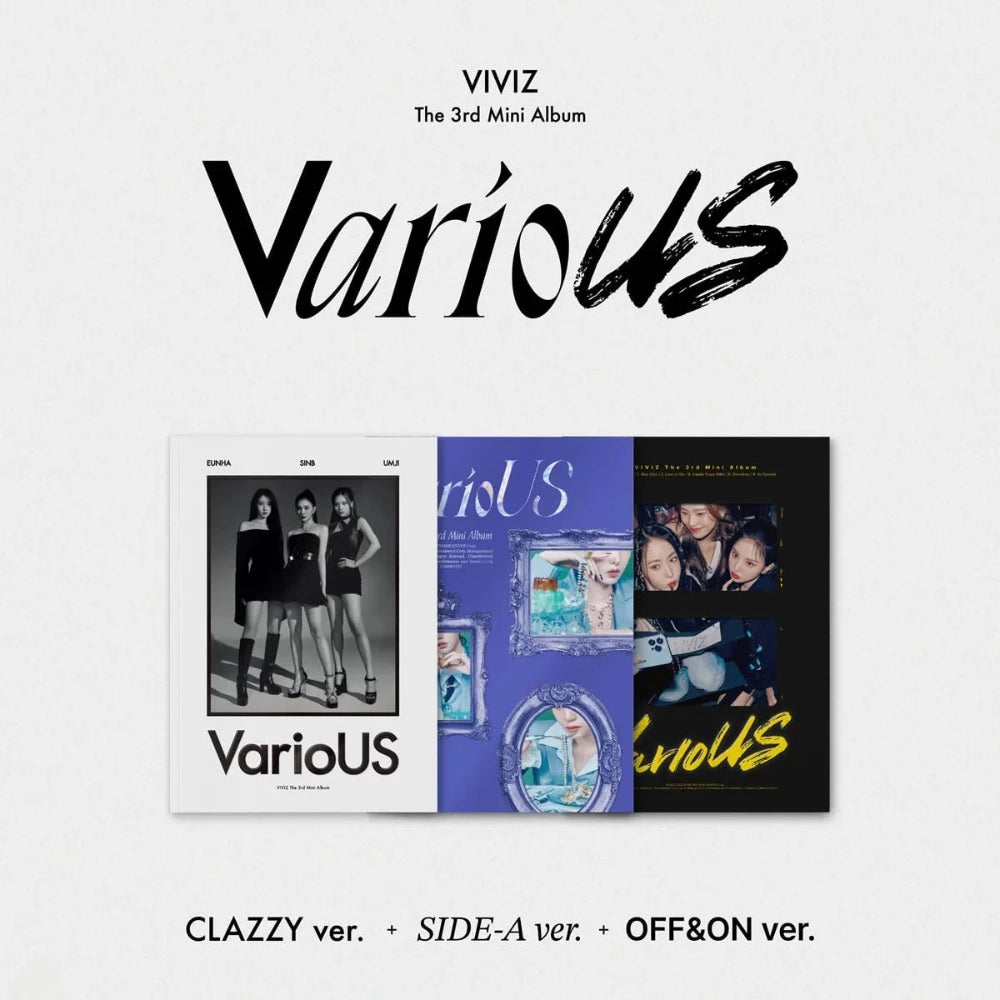 VIVIZ 3rd MINI ALBUM : VarioUS [Photobook ver.]