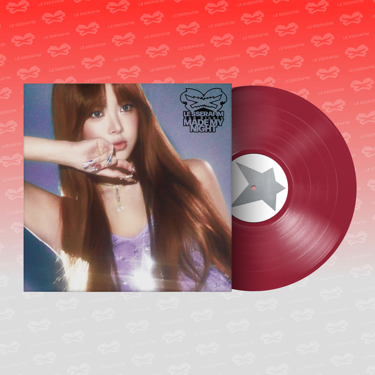 LE SSERAFIM - 2nd Single Album 'Made My Night' Vinyl