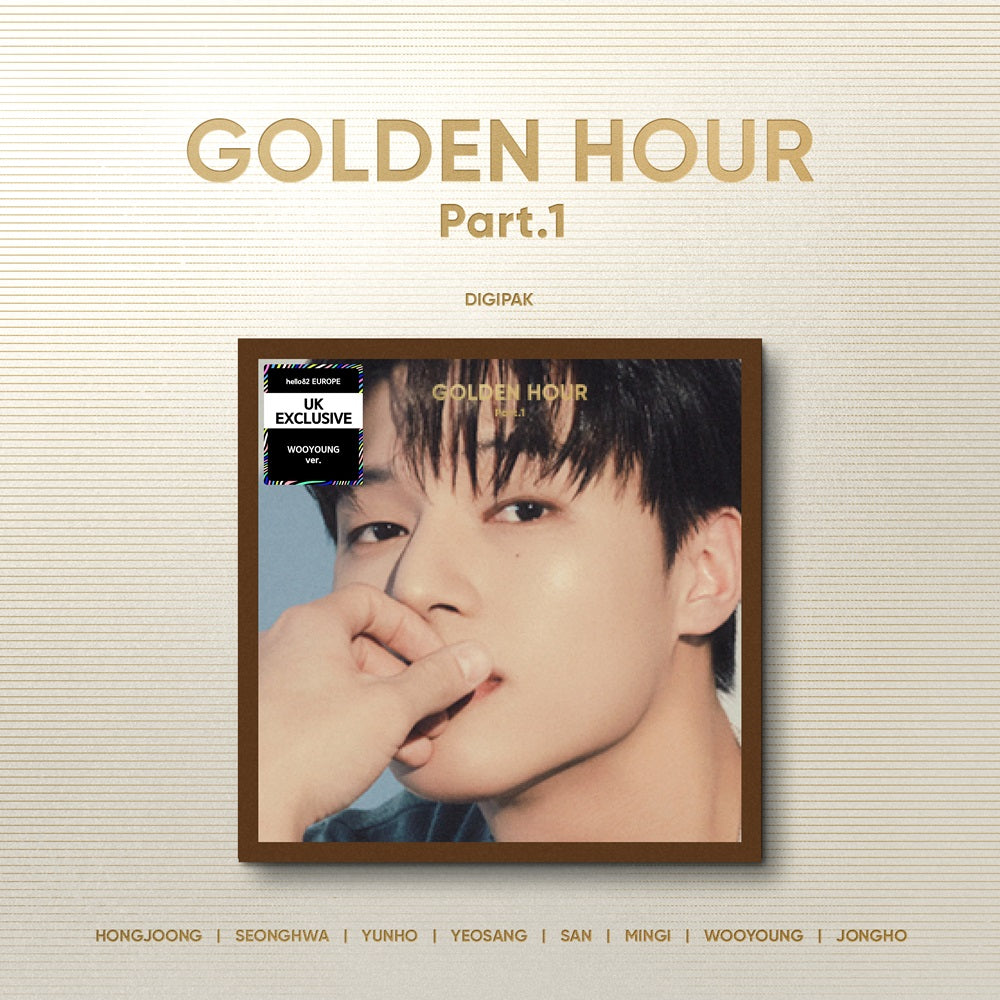 ATEEZ - GOLDEN HOUR : Part.1 - UK Exclusive (Digipak)