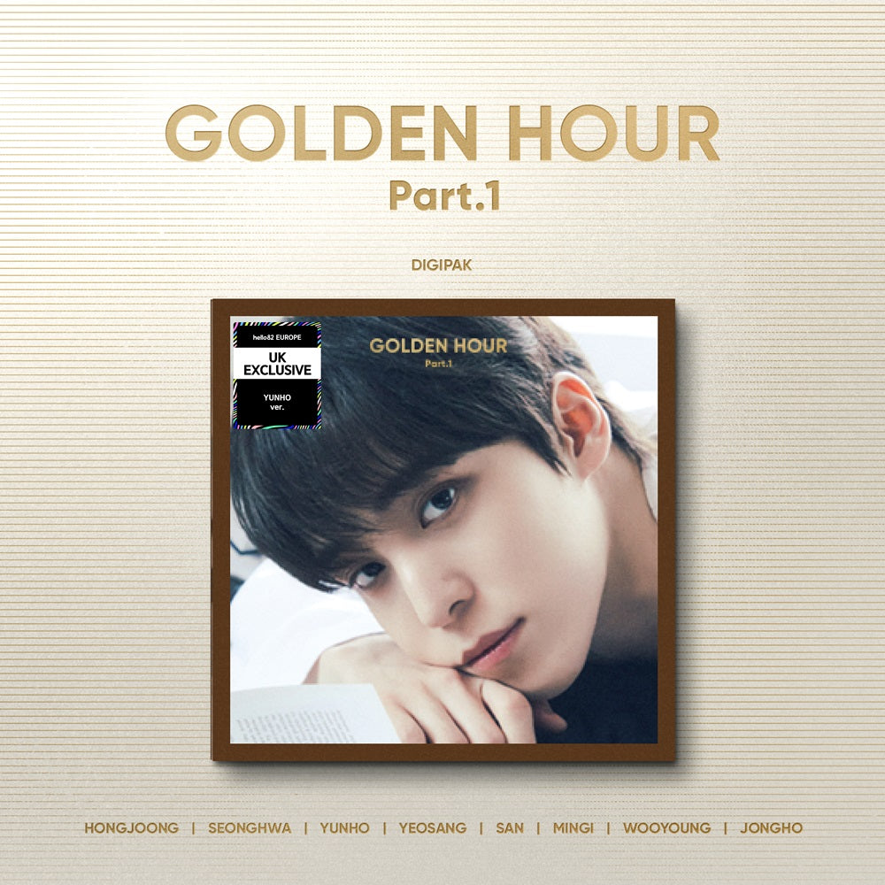 ATEEZ - GOLDEN HOUR : Part.1 - UK Exclusive (Digipak)