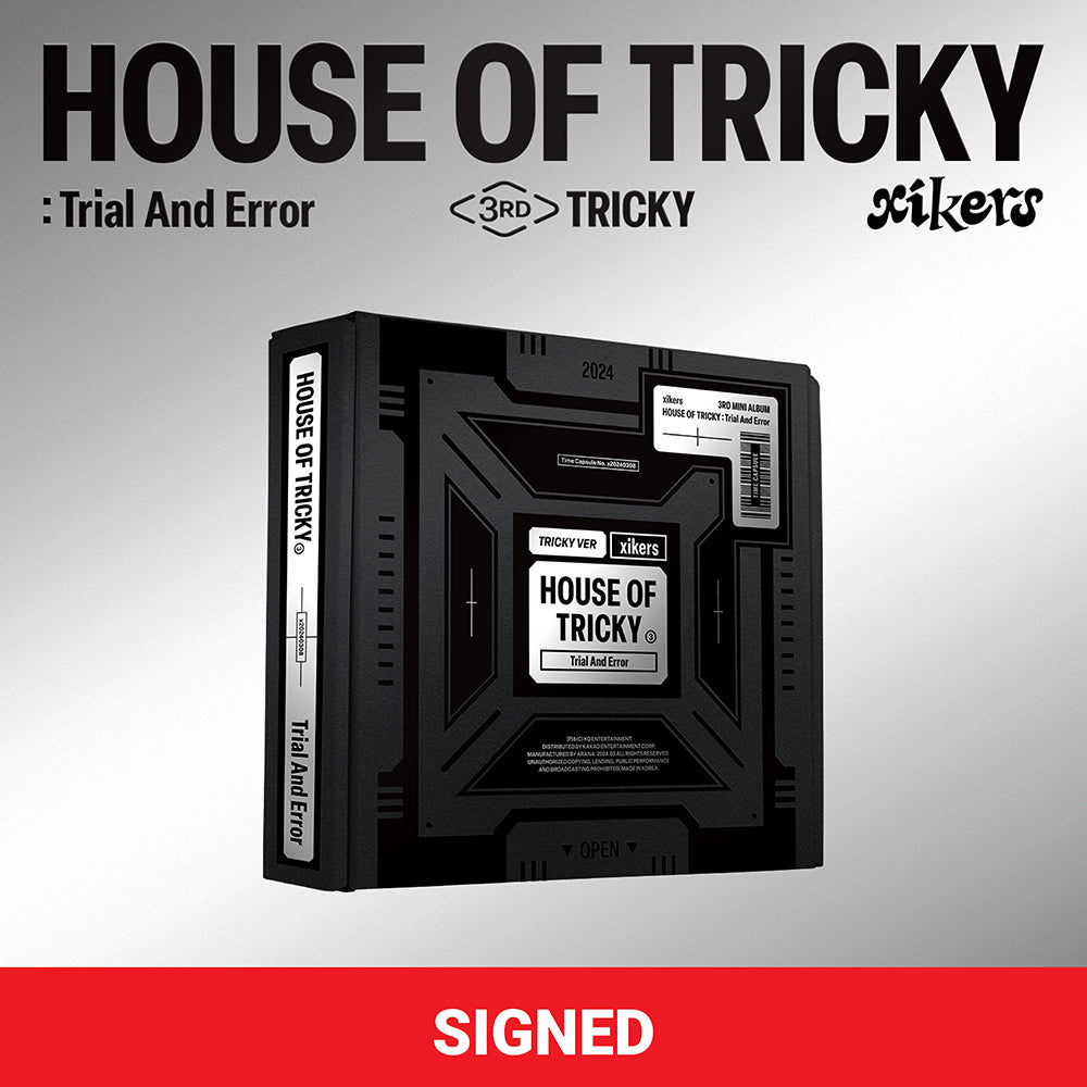 Signed] xikers - HOUSE OF TRICKY : Trial And Error – hello82.shop
