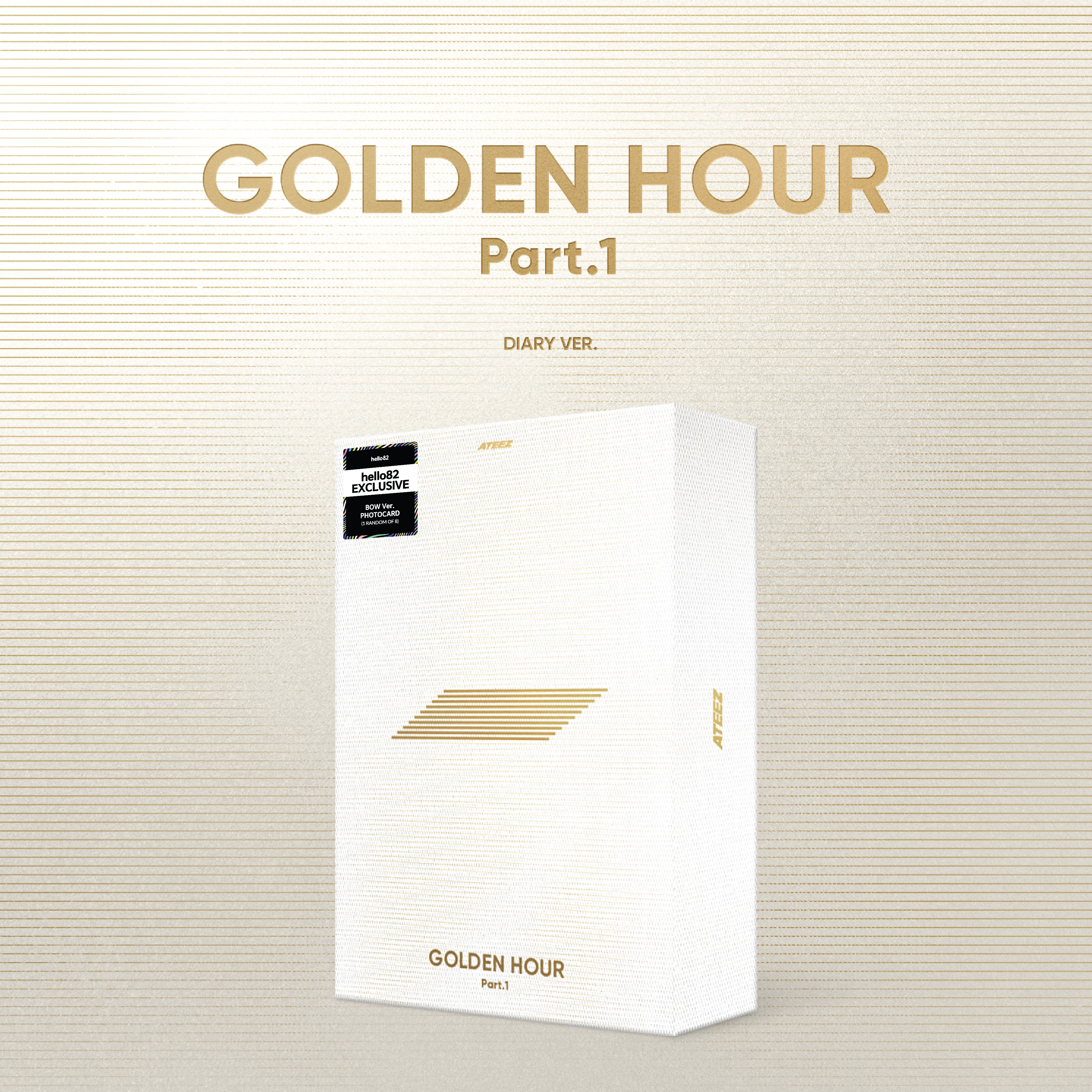 ATEEZ - GOLDEN HOUR : Part.1 - hello82 Exclusive – hello82.shop