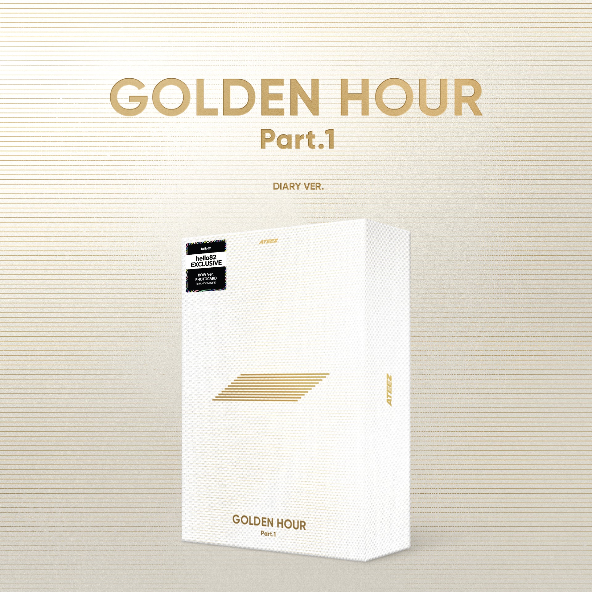 ATEEZ - GOLDEN HOUR : Part.1 - hello82 Exclusive