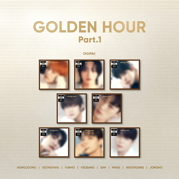 ATEEZ - GOLDEN HOUR : Part.1 - hello82 Exclusive (Digipak) (Random 