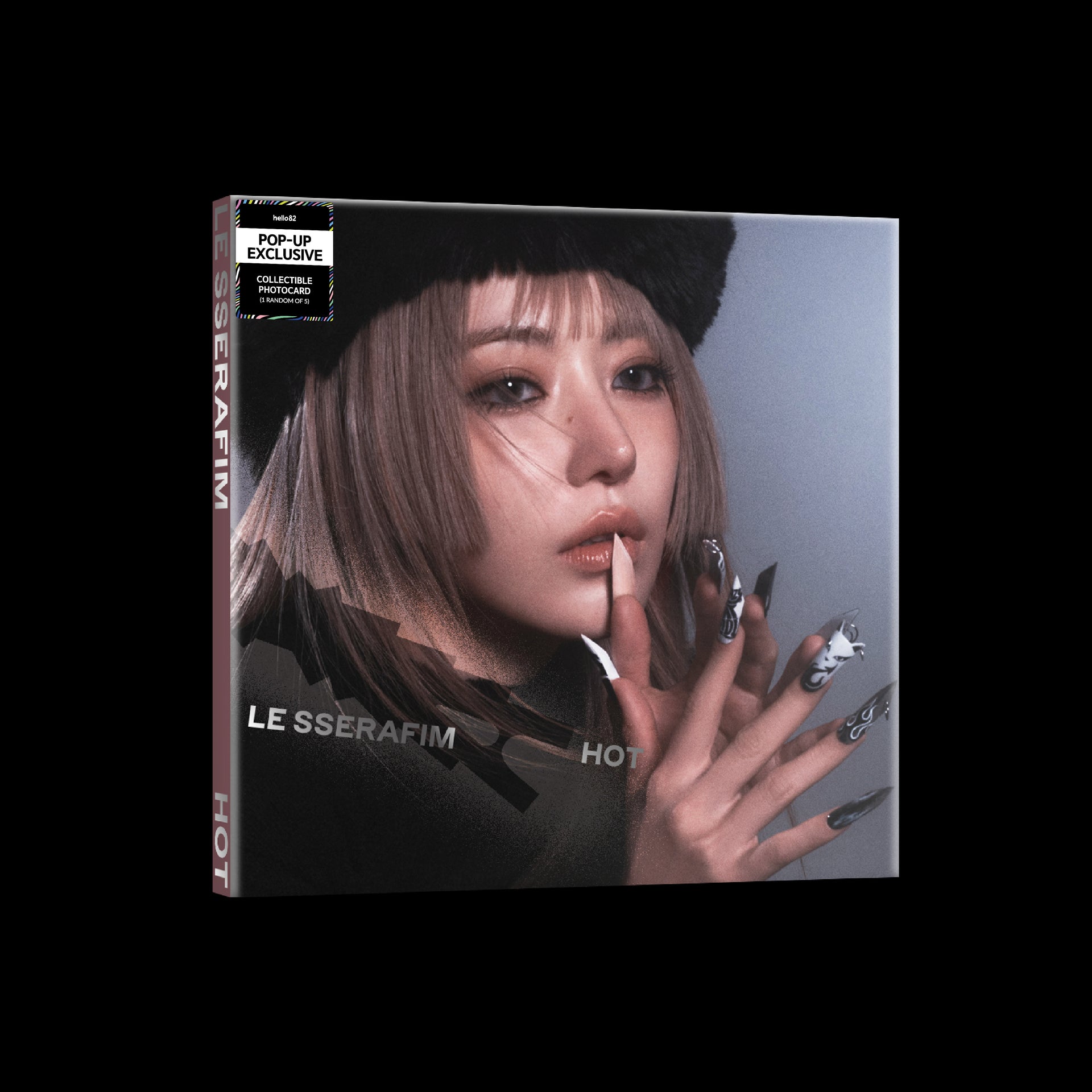 LE SSERAFIM - 5th Mini Album ‘HOT’ (POP-UP Exclusive) (COMPACT Ver.)