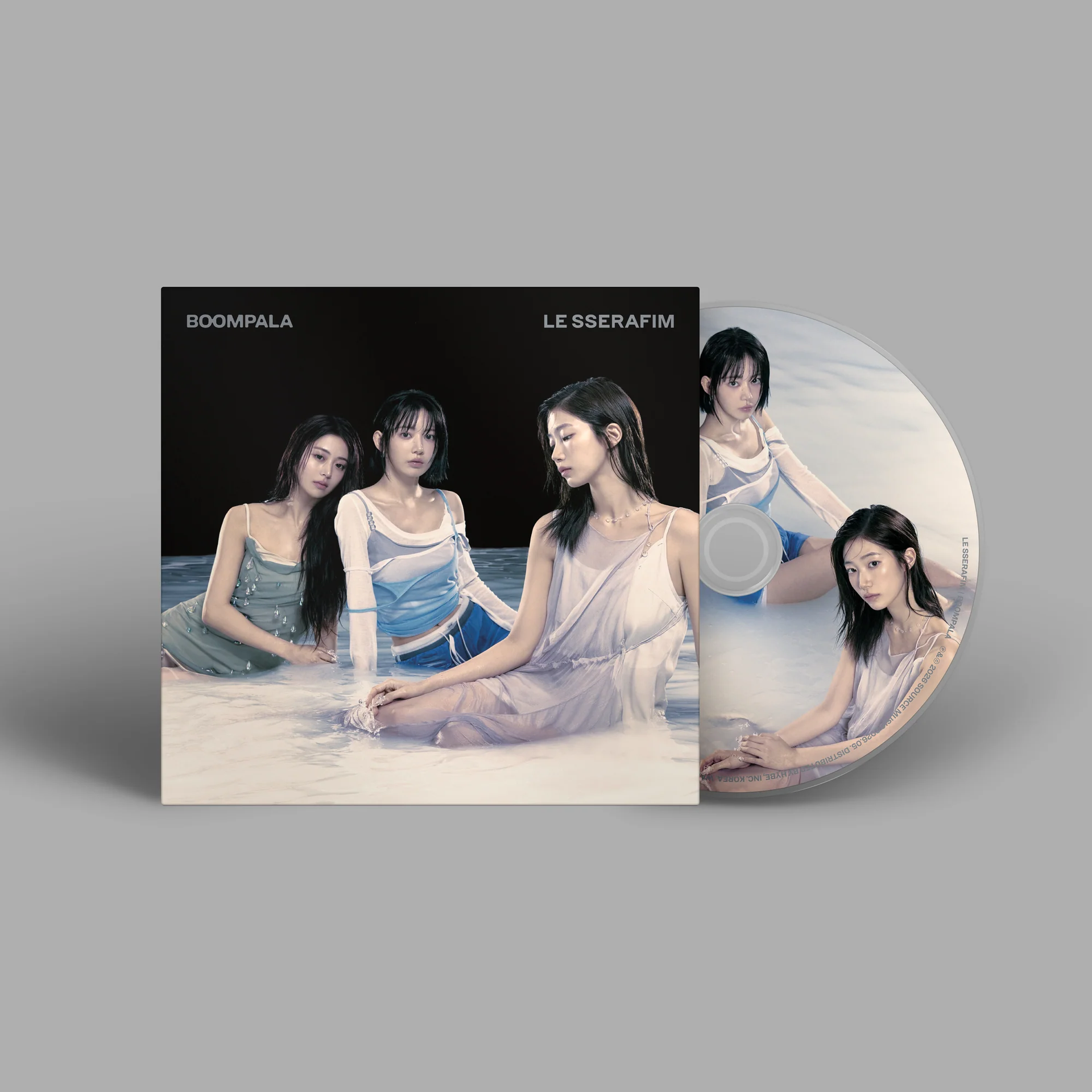 LE SSERAFIM - 'BOOMPALA' Single CD LE SSERAFIM UNIT B ver.