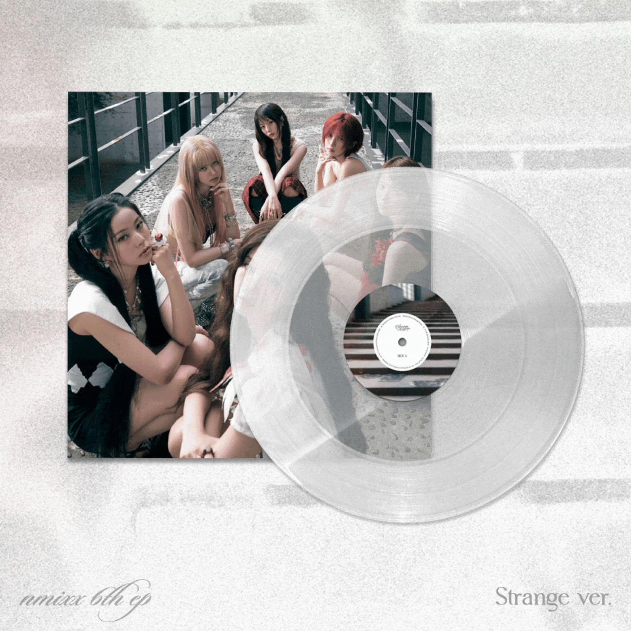NMIXX - 6th EP Strange Muse (Vinyl) in Strange ver. (Silver) and Muse ver. (Orange)