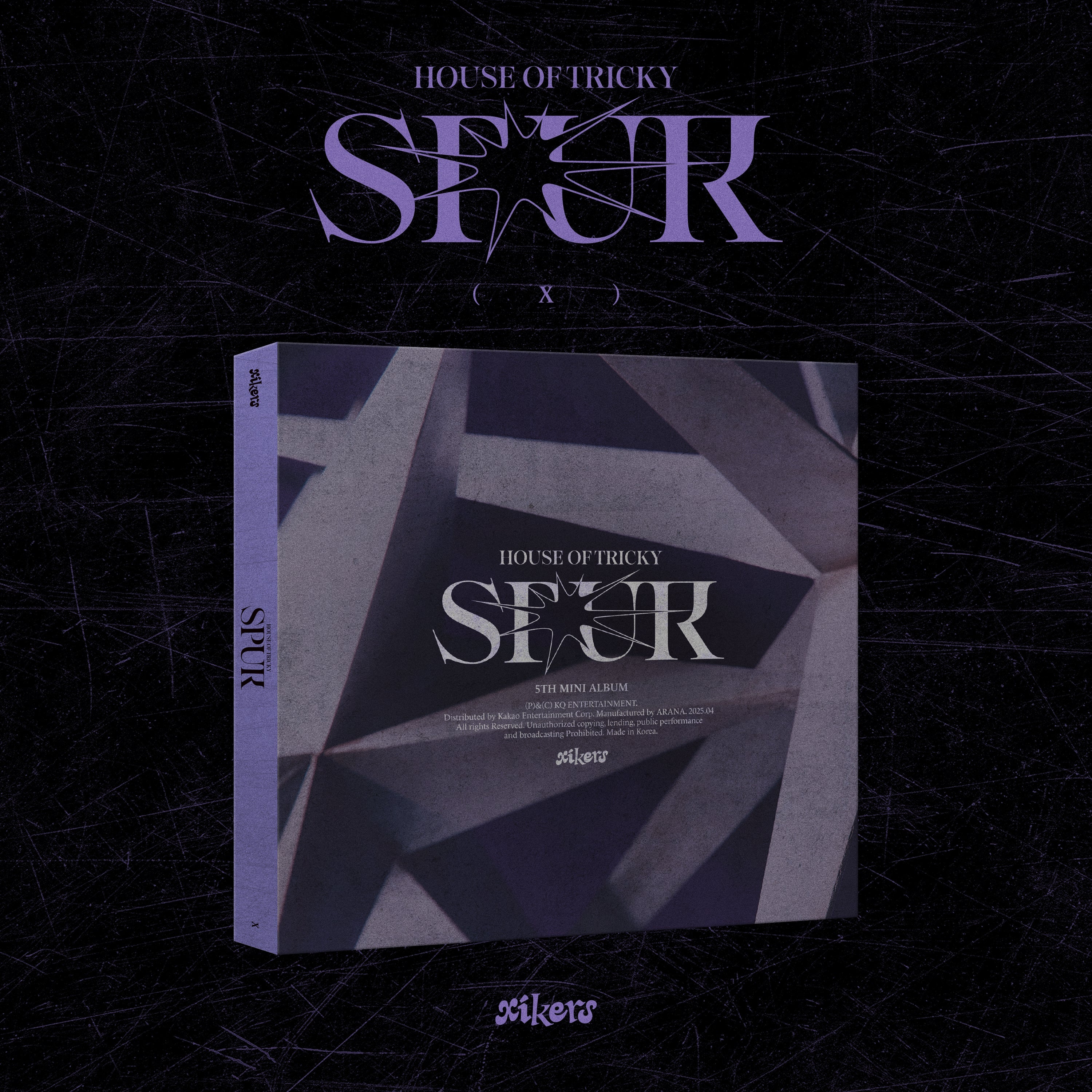 Signed] xikers - HOUSE OF TRICKY : SPUR – hello82.shop