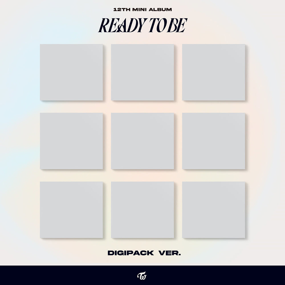 TWICE - 12th MINI ALBUM : READY TO BE [Digipack ver.] (Random)