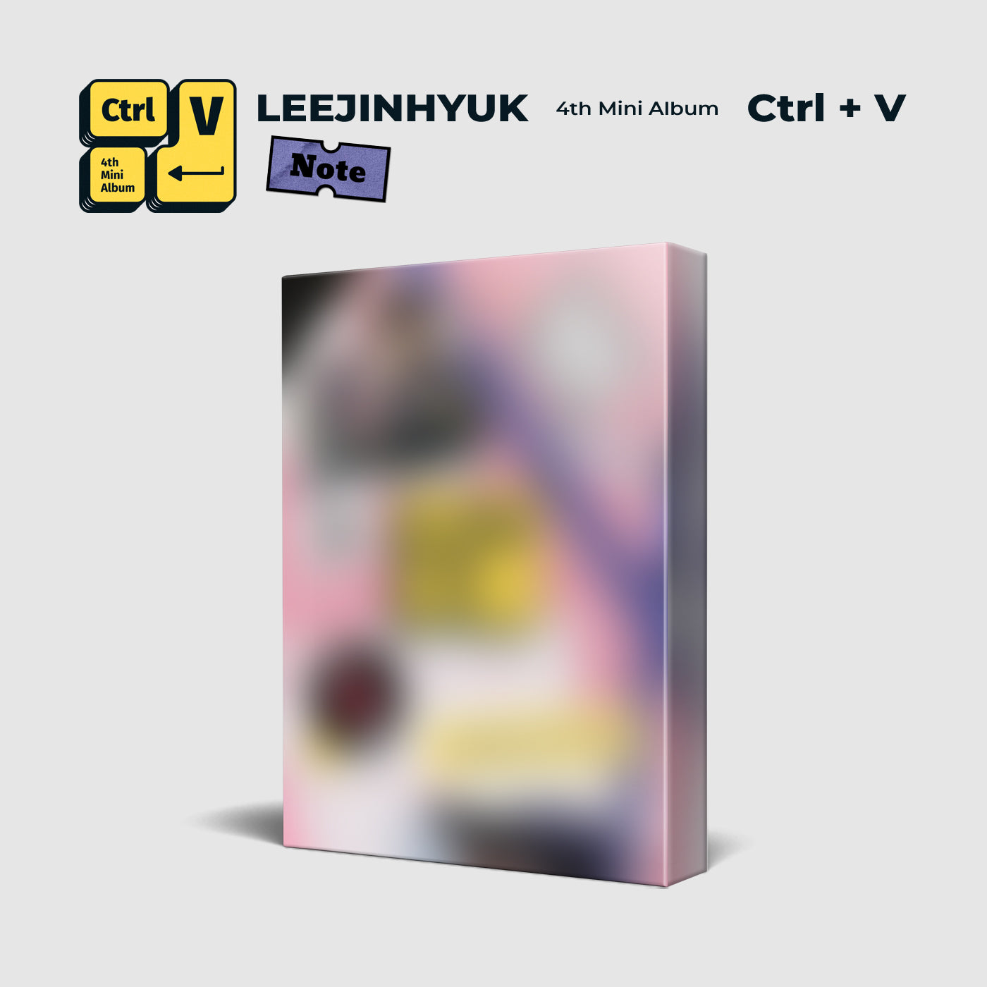 LEE JIN HYUK 4th Mini Album [Ctrl+V] (NOTE ver.) Video Call Event