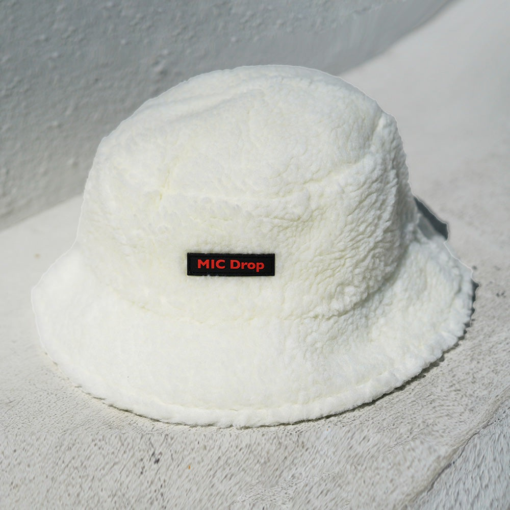 BTS MIC DROP Bucket Hat (Ivory)