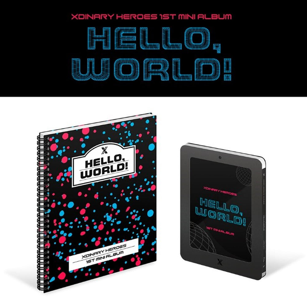 Xdinary Heroes - 1st MINI ALBUM : Hello, world! (Random)