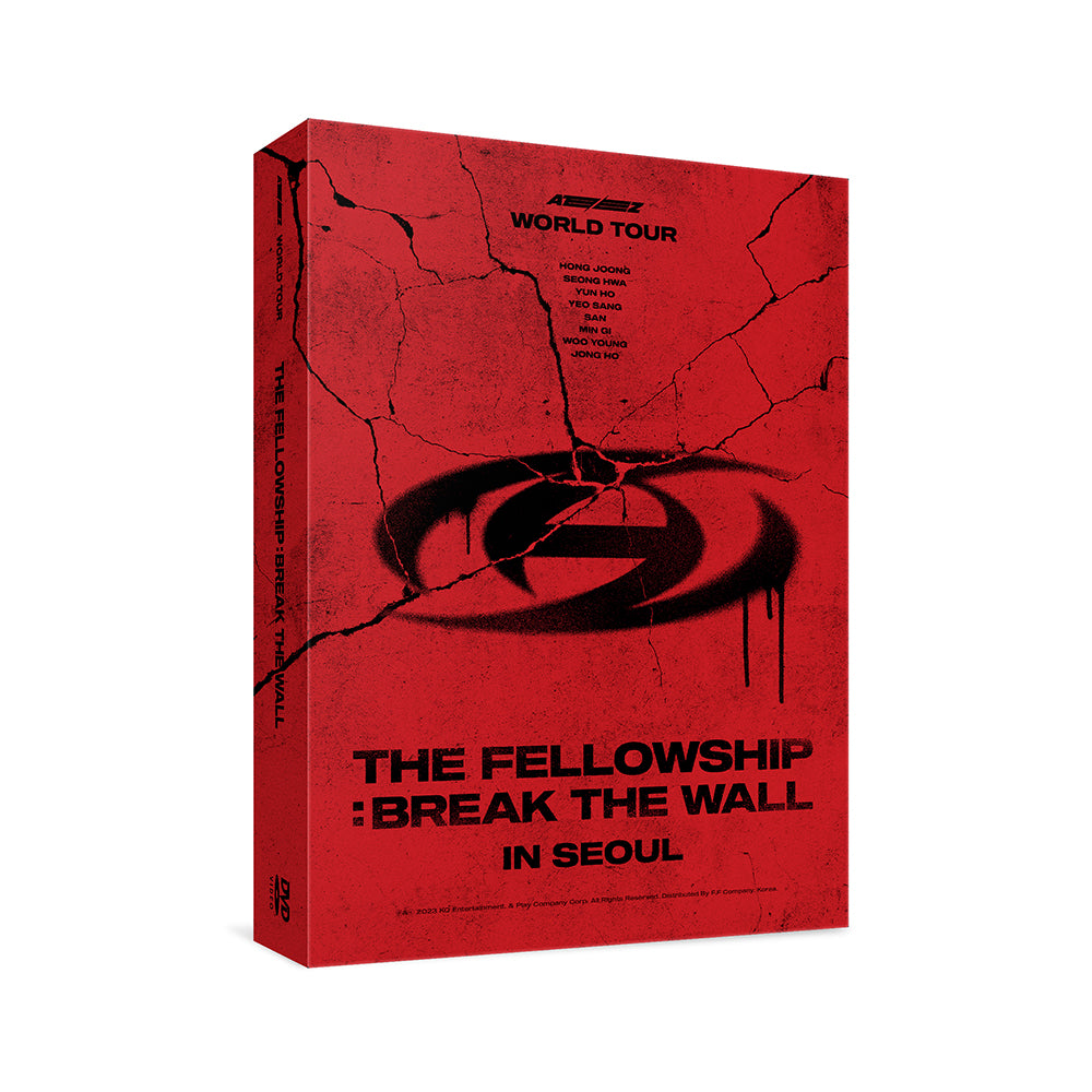 ATEEZ [THE FELLOWSHIP : BREAK THE WALL] IN SEOUL DVD