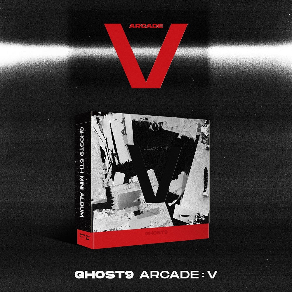 JINWOO SIGNED ALBUM] GHOST9 - EP [ARCADE : V] – hello82.shop