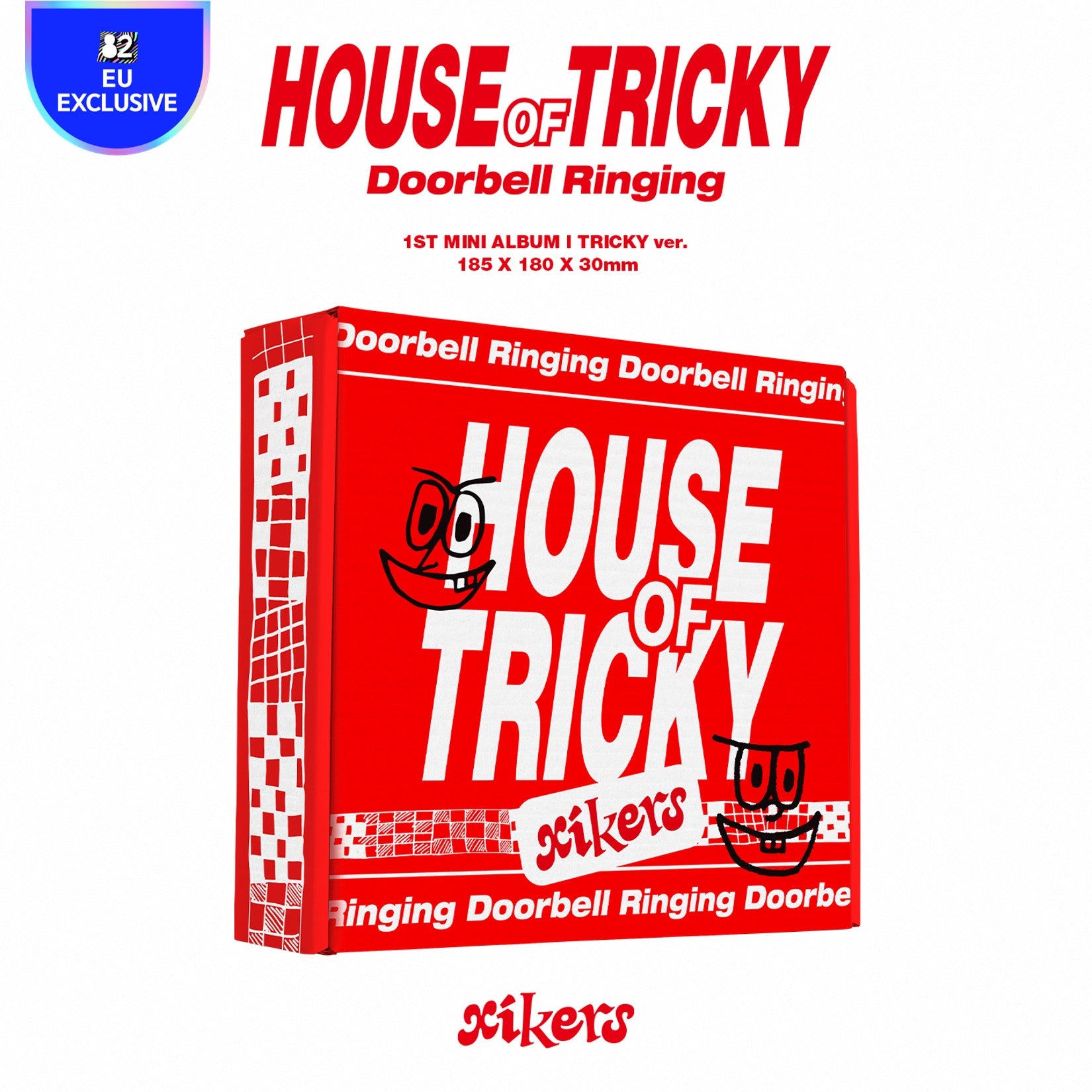 [EUROPE SHIPPING] xikers - HOUSE OF TRICKY : Doorbell Ringing - Europe exclusive - TRICKY VER.