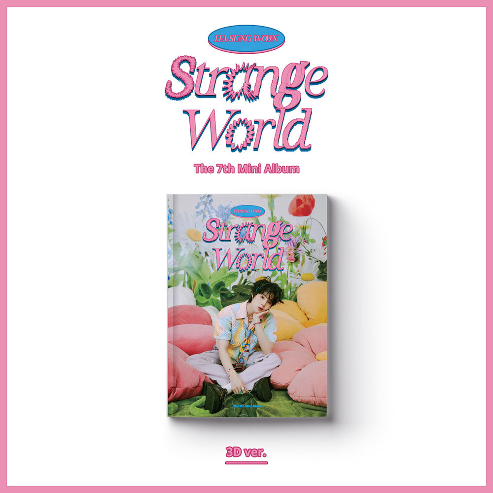 HA SUNG WOON - 7th MINI ALBUM : Strange World (Photobook) - 3D VER.