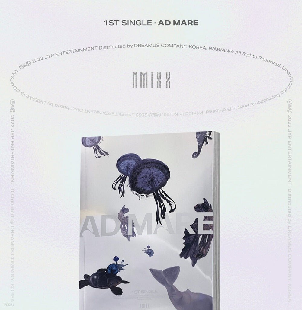 NMIXX - 1st SINGLE ALBUM : AD MARE [Light ver.] (Limited / Signed) –  hello82.shop